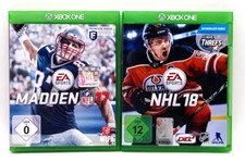 Bundle Madden NFL 17 und NHL 18 Microsoft XBOX One OVP