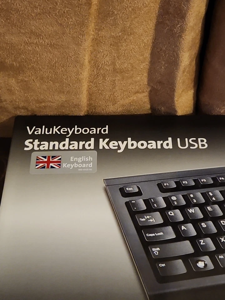 Keyboard 3x Kensington ValuKeyboard Standard USB English Black -Wired Connection - Image 3 of 4