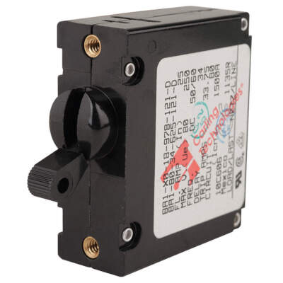 CARLING TECHNOLOGIES BA1-B0-34-625-121-D Circuit Breaker,25A,Magnetic,277VAC 10C