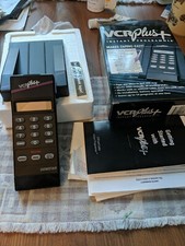 VCR PLUS INSTANT PROGRAMMER REMOTE CONTROL GEMSTAR box, Manual Very clean