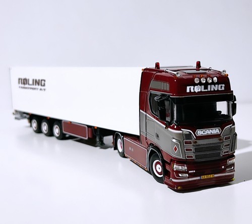 Scania S Highline CS20H Kühlanhänger JZ Transport Noviflora WSI LKW Modelle