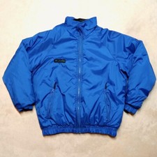 Vintage Columbia Blue Winter Ski Jacket - Youth 18/20 XL / Womens Small