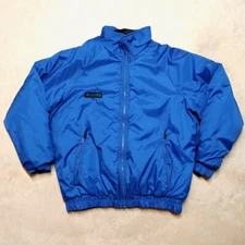 Vintage Columbia Blue Winter Ski Jacket - Youth 18/20 (XL) / Womens Small