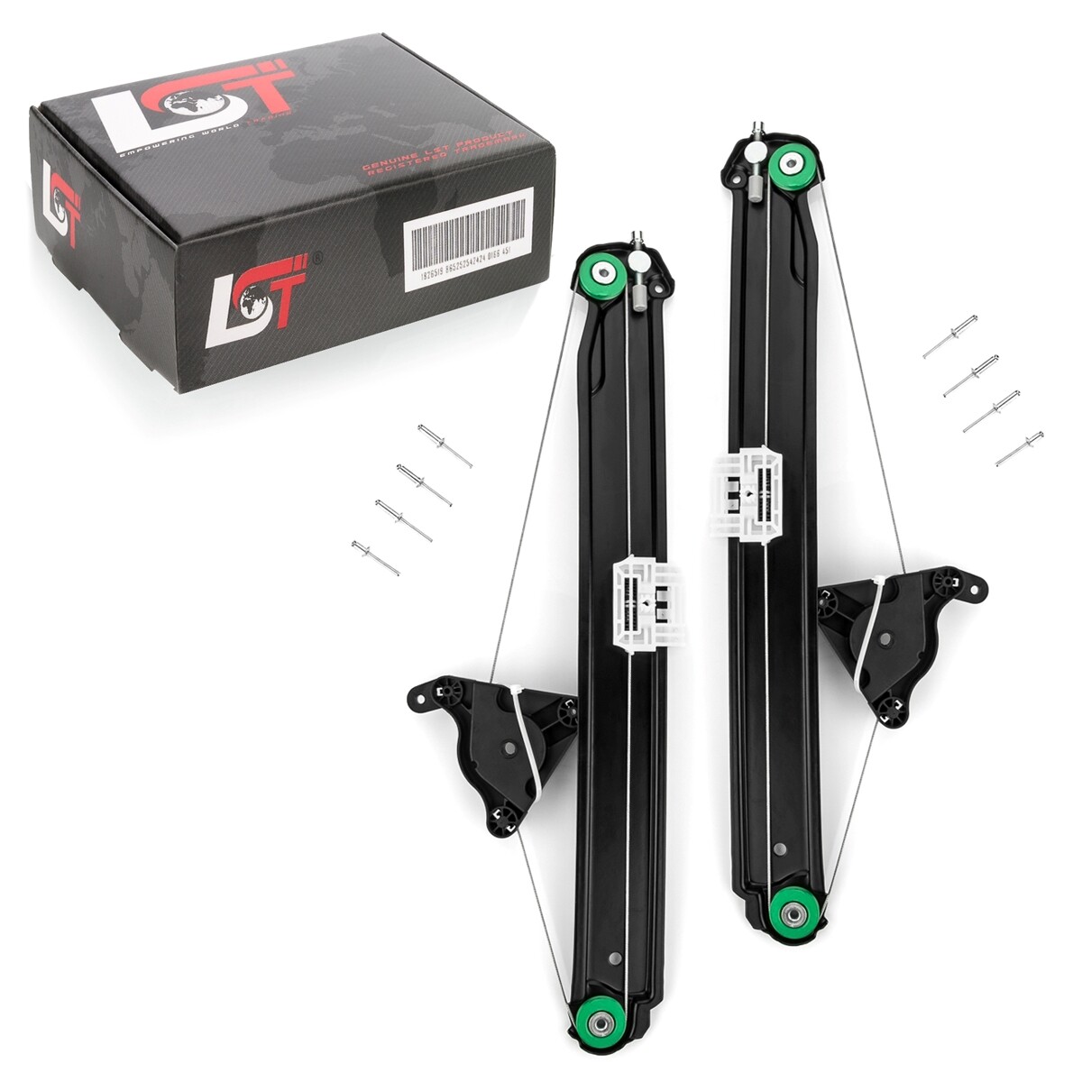 2x Electric Window Lifter Rear Left Right for PORSCHE Panamera 970 09-16