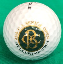 Golf Ball Collectible Embossed Sponsor Bellerive 2004 Senior Open Pinnacle