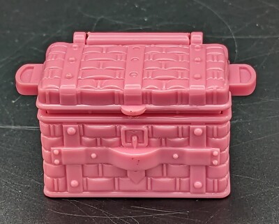 Fisher Price Lil' Kingdom Pink Kid's Play Picnic Lunch Basket