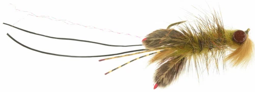 Fly Fishing Flies (Bass, Bream, Trout, Catfish) Near Nuff Crayfish Olive (x 3)