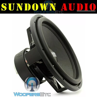 SUNDOWN AUDIO SA-15 D2 CLASSIC 15'' 750W RMS DUAL 2-OHM SUBWOOFER BASS SPEAKER