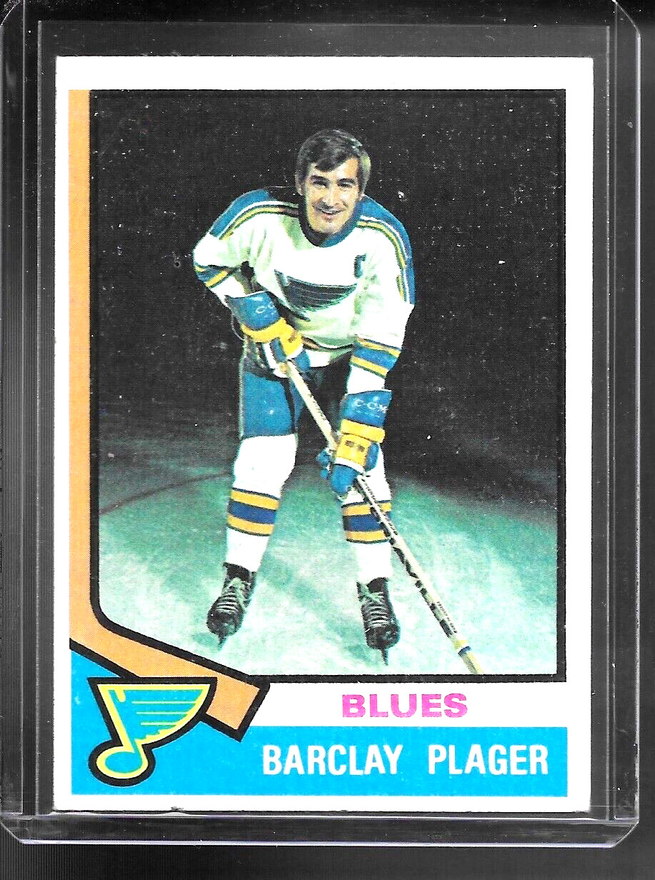 1974-75 Topps - #87 Barclay Plager