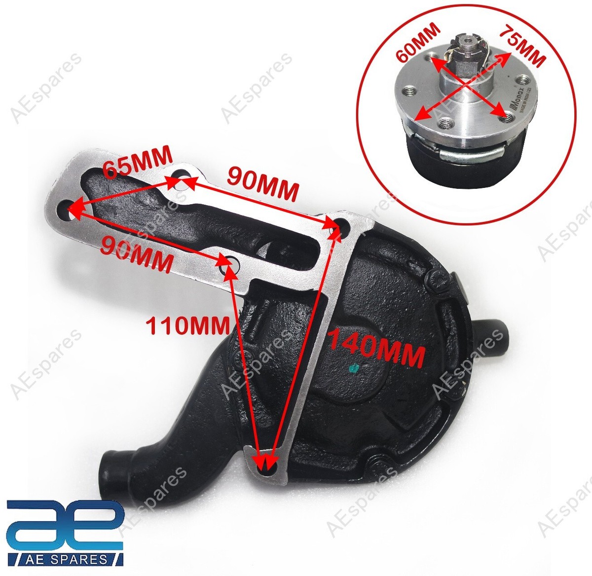 TATA　0211 Water Pump Assembly For Tata Jd 2527 2012 0211 S2u | eBay