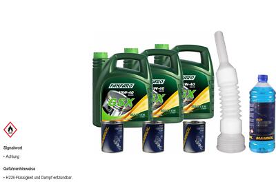 12L FANFARO GSX 15W-40 Motoröl PKW API SG/CD inkl. Additiv Auslaufschlauch