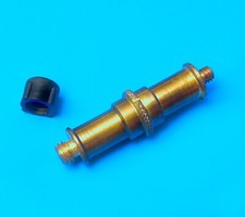 Bogen Manfrotto Brass Spigot with ends 1/4"-20 and 3/8"