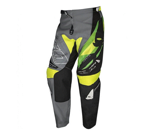 Moto Cross Enduro UFO Joint Yellow Green Neon Pants PI04446 SG 56 Latest - Picture 1 of 2