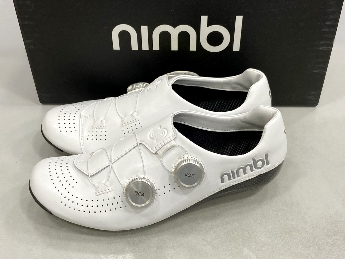Nimbl Exceed Ultimate Glide Road Cycling Shoes (EU39-EU45) White