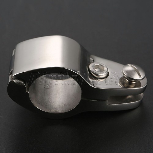25mm 1" Boat Marine Yatch Stainless Bimini Top Hinged Jaw Slide Hardware Fitting - Picture 2 of 10
