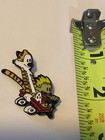 Calvin and Hobbes Wagon Enamel Metal Pin Lapel Hat — photo 2