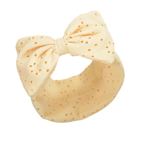 Baby Girls Headband Hairband Glitter Bow Sparkle Shiny Knot Elastic Soft Touch - Picture 48 of 83