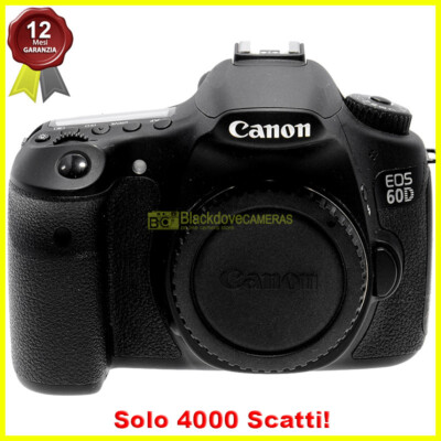 Canon EOS 60D Digitale Spiegelreflexkamera Kamera 18Mp 4000 Auslösungen