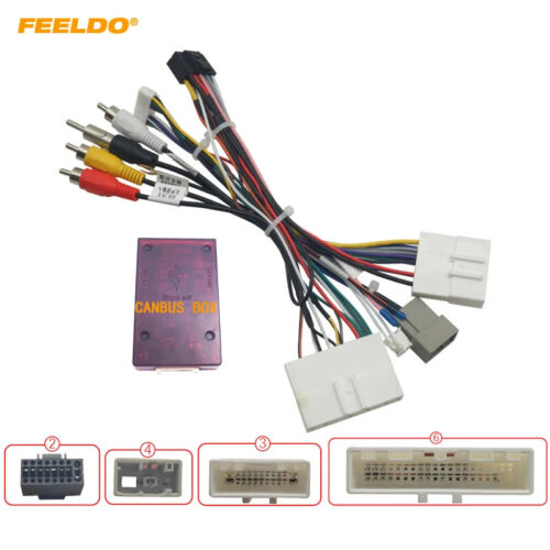16PIN car gps Power Cable wire harness Canbus For Nissan Teana Altima 2019-2022