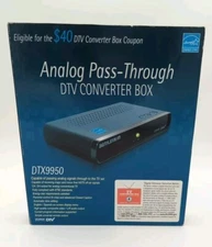 Digital Stream DTX9950 Analog Pass-Through DTV Converter Box - NEW Sealed!