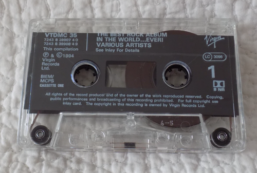 THE BEST ROCK ALBUM IN THE WORLD EVER DOUBLE CASSETTE TAPE ALBUM QUEEN QUO EX/EX - Picture 2 of 15