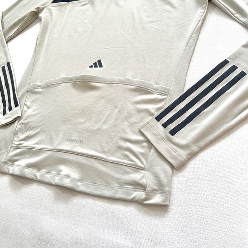 $165 NWT Men's ADIDAS Cycling Reflective Jersey Quarter-Zip Jacket Top LARGE - Picture 8 of 10