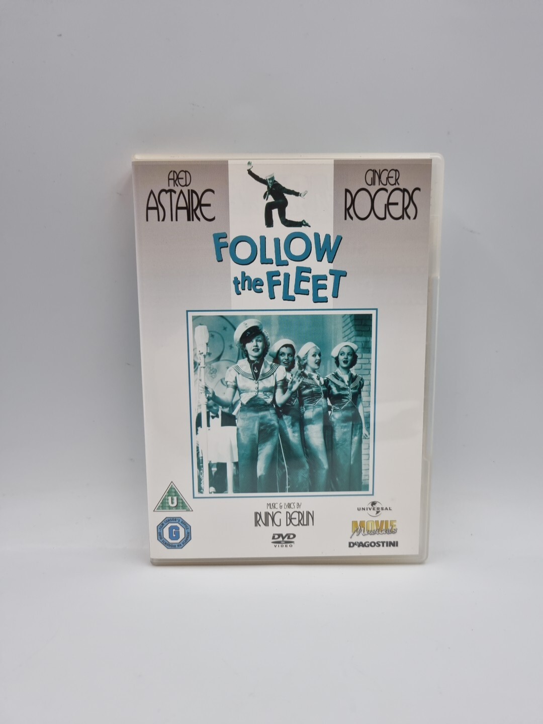 Follow The Fleet (DVD, 2005) Fred Astaire Ginger Rogers VG Disc Free UK P&P