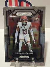 2023 Panini Prizm EMMANUEL FORBES #399 Rookie RC - Washington Commanders