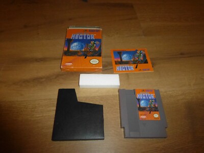 Starship Hector - Nintendo NES CIB Complete in Box Hudson Soft