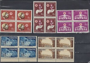 TURKEY STAMPS Türkei: 2007 kompletter Jahrgang **/MNH