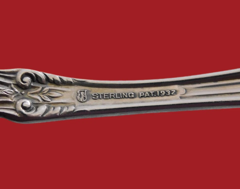 King Richard by Towle sobremesa sorvete prata esterlina Fks personalizado 5 3/4" conjunto 12 - Imagem 3 de 4