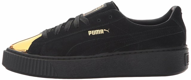 womens black suede puma shoes