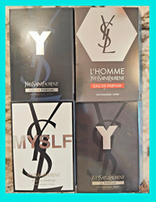 4 YSL Yves Saint Laurent Y EAU DE LE PARFUM, L'HOMME, MYSELF Men's SAMPLE Sprays