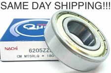 NACHI 6205 ZZ C3 Deep Groove Ball Bearing, Metal Shielded 25x52x15 mm