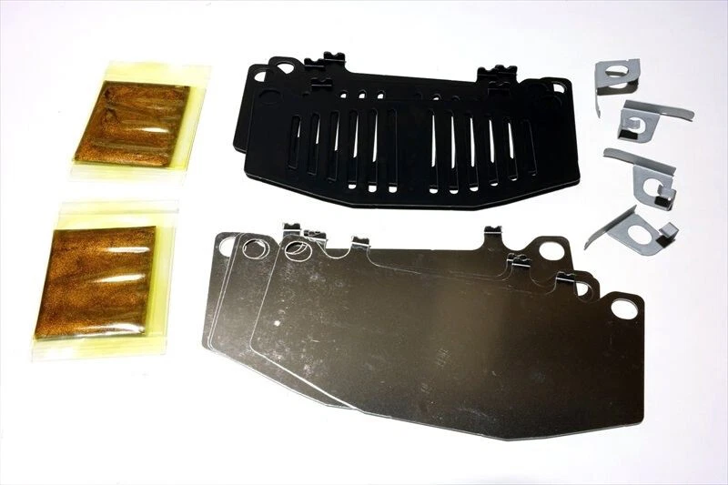 Juego de hardware de pastillas de freno delantero para Nissan 300ZX 1990-1992 (N/P 41080-40P26)
