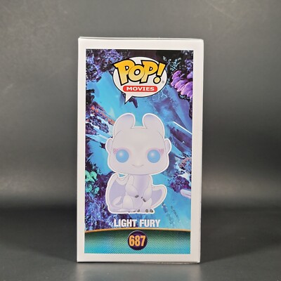 Funko Pop! How to Train Your Dragon 3 Light Fury #687 | eBay