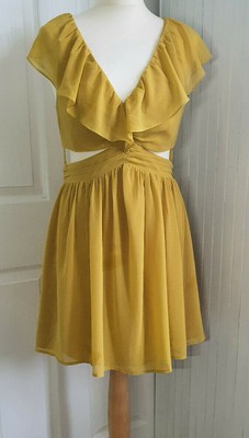 mustard yellow dress uk