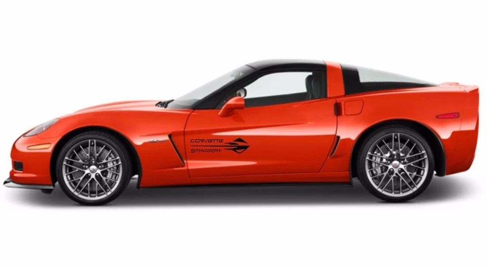 NUEVO CORVETTE STINGRAY C6 emblema calcomanía gráfica pegatina para Chevy Corvette Foto 4 de 4