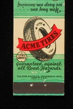 1940s Acme Tires Cities Service J. D. Meade Service Station Hensley AR Pulaski C