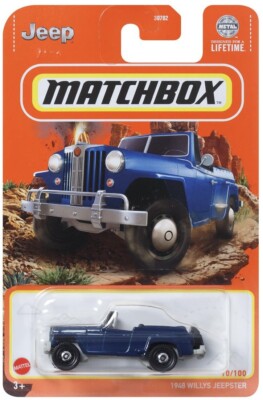 自動車 Matchbox Collectibles Jeep Jeepster MATCHBOX 1948 WILLYS JEEPSTER 2024 | eBay