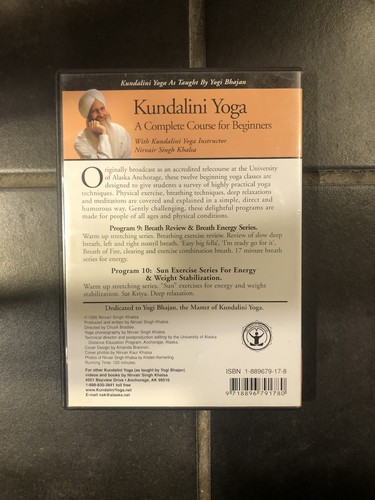 DVD Kundalini Yoga Volume Five Programs 9 & 10 Complete Course For Begin. - YL5 - Bild 2 von 2