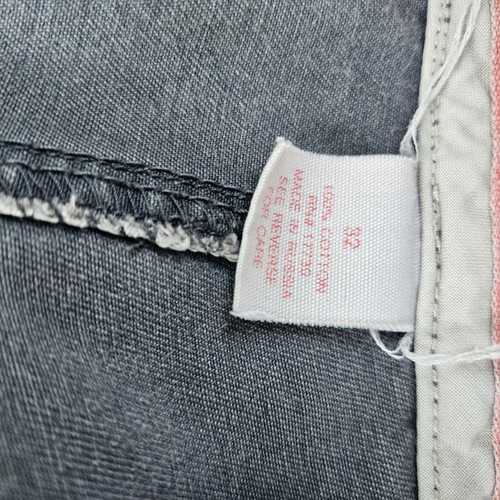 Mossimo Men's Size 32 Gray Cargo Shorts 100% Cotton 34 X 20 - Picture 3 of 3