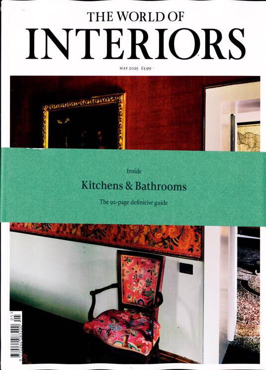 THE WORLD OF INTERIORS MAGAZINE MAY 2025 ~ NEW ~