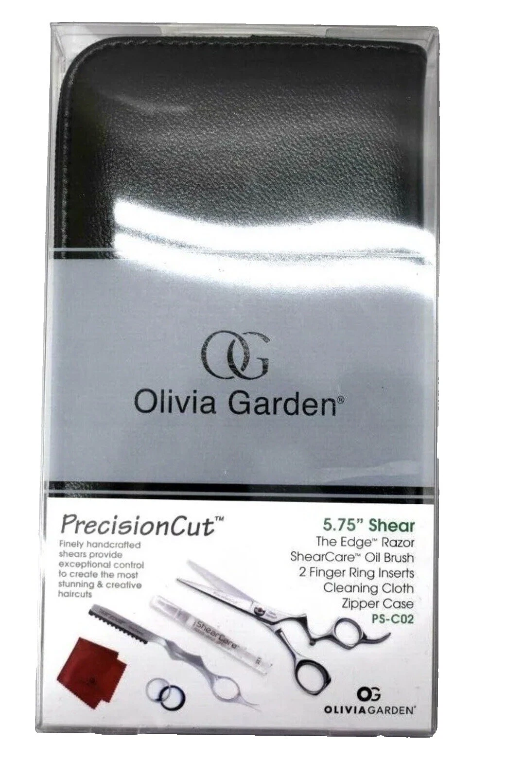 Olivia Garden Salon Scissors & Shears with Finger Rest