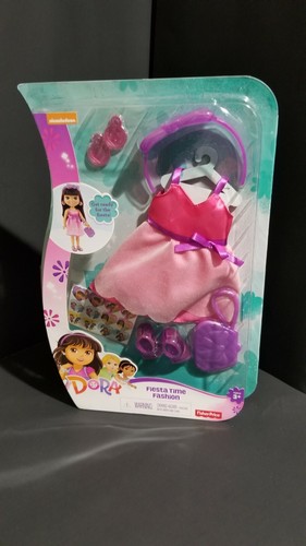 Fisher Price Nickelodeon - Dora - Fiesta Time Fashion Doll Clothing...Pink Dress - Picture 3 of 3