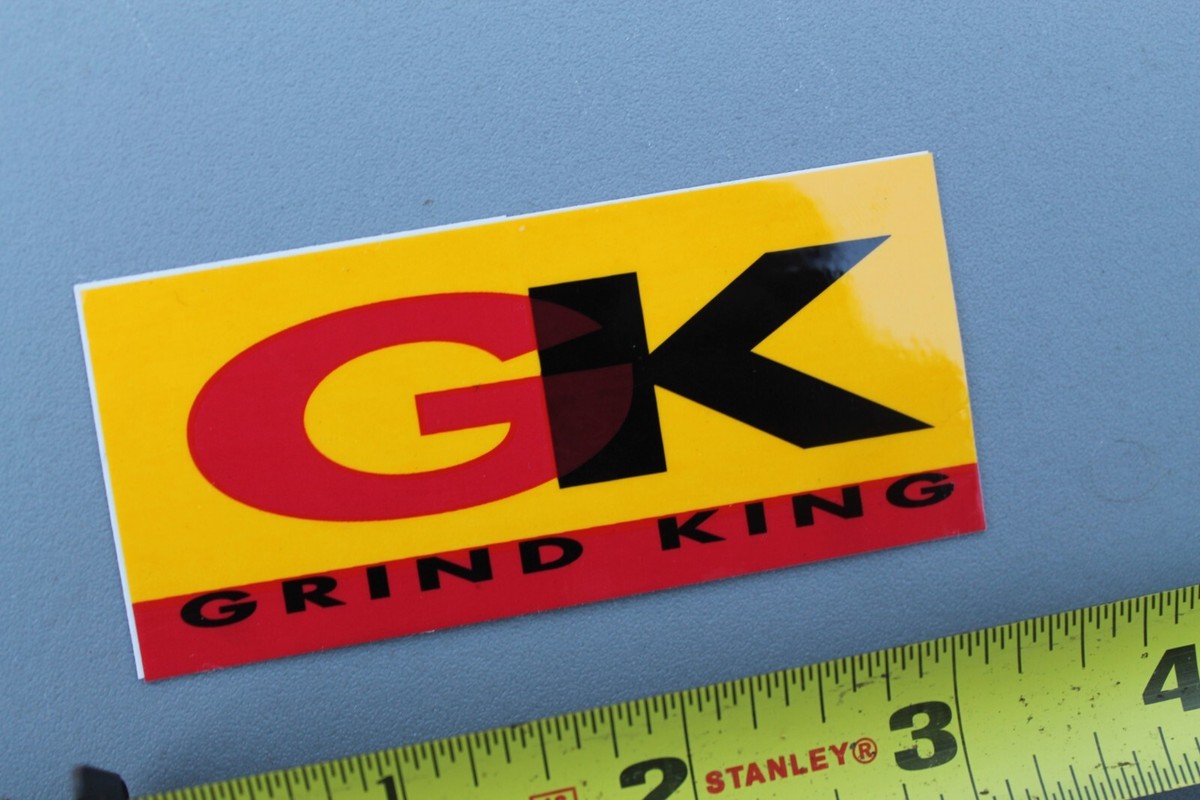 80s Grindking sticker グラインドキング ステッカー Amazon.co.jp: レア!! 80s GRIND KING ハンガーロゴ ステッカー