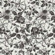 Peel And Stick Black Flower Peel And Stick Vinyl Wallpaper Classic PVC Stickers