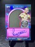 2025 Topps Midnight UFC - Alex Pereira Relic On Card Auto #VRA-AP