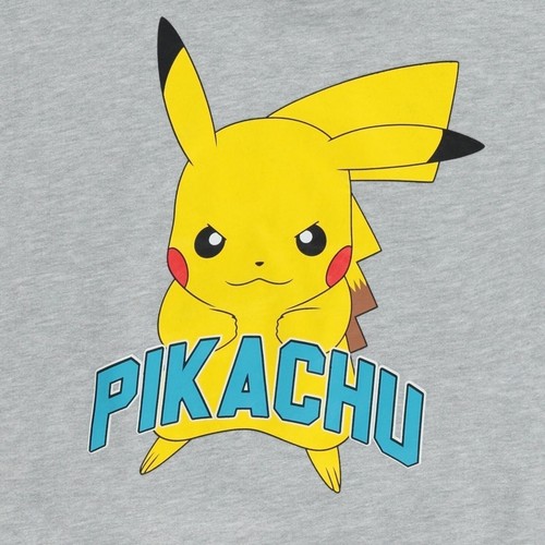 POKEMON Boys Pickachu Hooded Muscle T- Shirt and Shorts Clothing Set- Little... - Picture 8 of 9