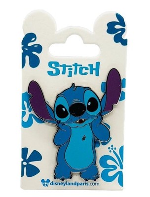 Disneyland Paris Exclusive Stitch Pin 2021 Stitch with Holding Both Cheeks